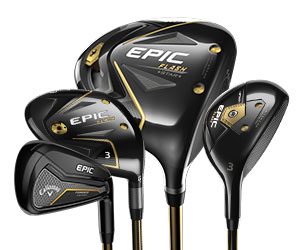 Epic Flash Star Driver, Fairway Woods, Hybrids and Epic Forged Star Irons