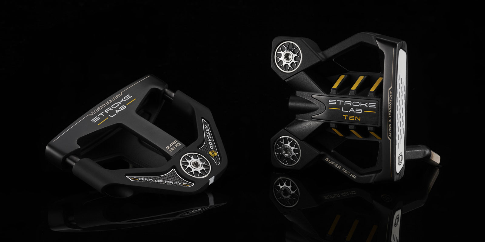 Odyssey Golf Introduces Stroke Lab Black Ten And Bird Of Prey Putters