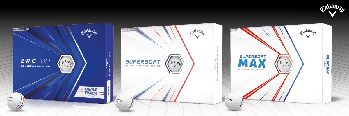 Callaway Golf Introduces New ERC Soft,</br>Supersoft & Supersoft Max Golf Balls