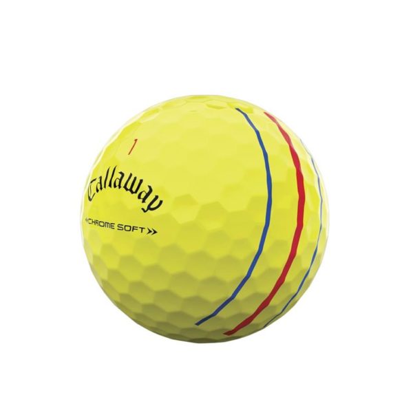 Chrome-Soft-Golf-Ball-2022-Triple-Track-Yellow-Quarter-View-1030x796