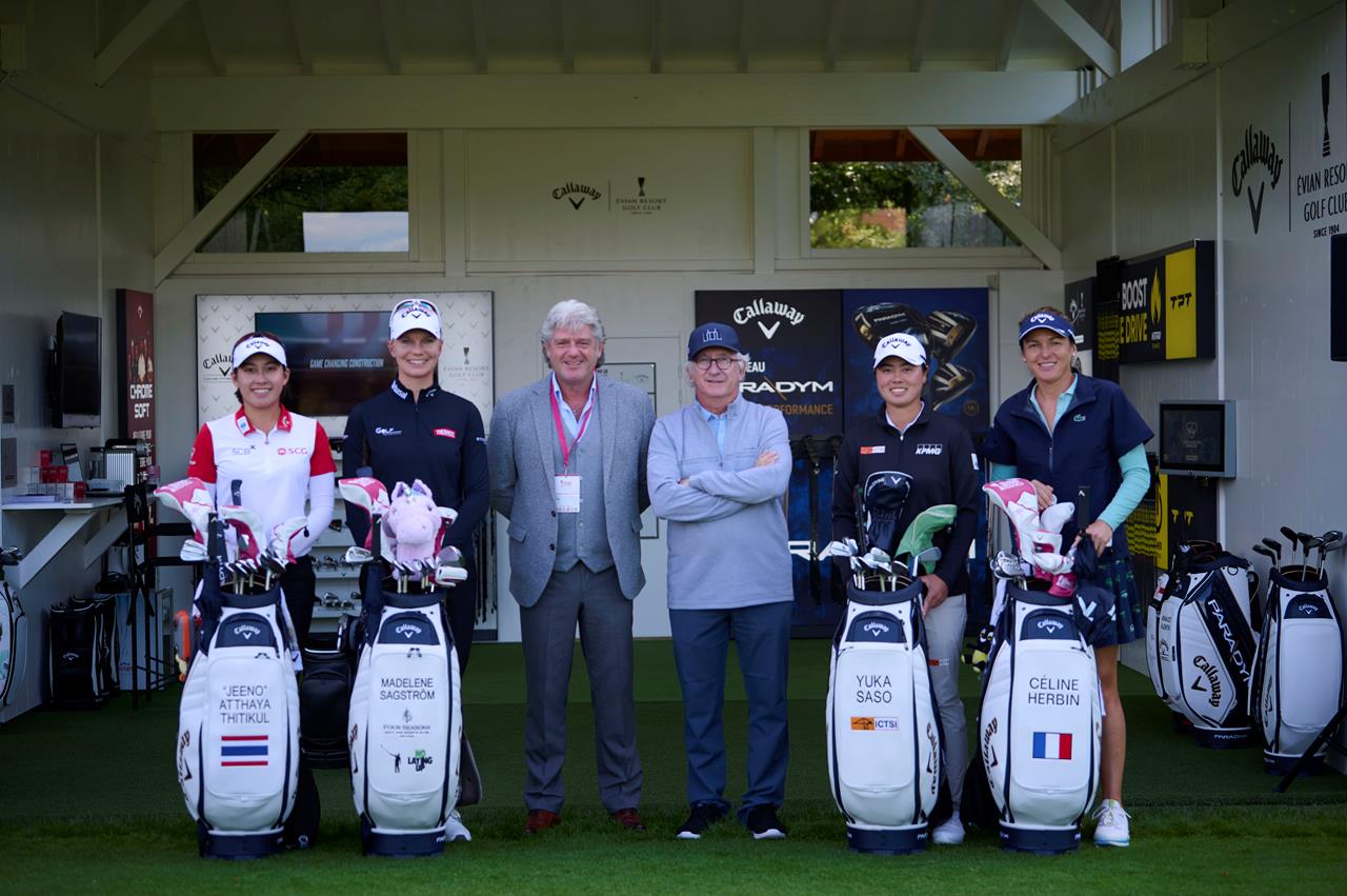 CALLAWAY ANNOUNCES IMPORTANT NEW PARTNERSHIP WITH EVIAN RESORT GOLF CLUB IN FRANCE